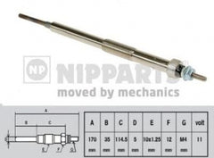 Bujie incandescenta MITSUBISHI PAJERO IV V8 W V9 W NIPPARTS J5715010