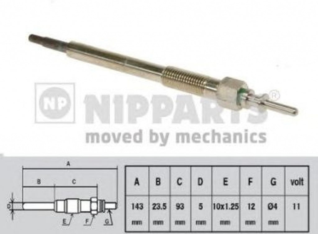 Bujie incandescenta OPEL ASTRA H caroserie L70 NIPPARTS J5714001