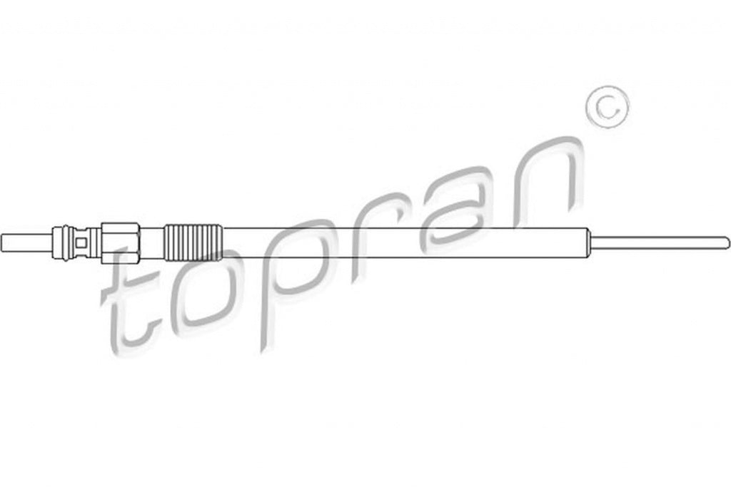 Bujie incandescenta OPEL ASTRA H L48 TOPRAN 207143