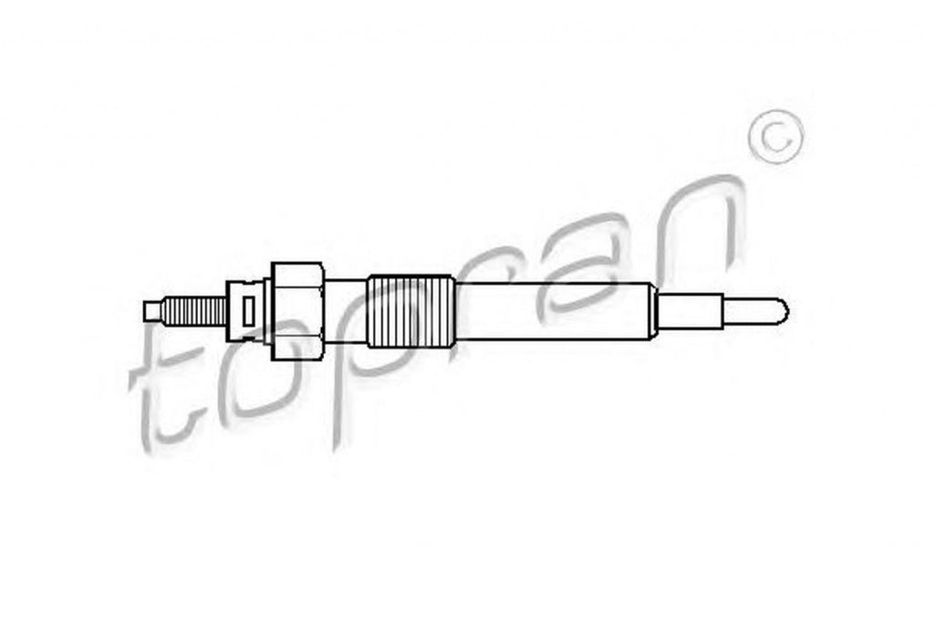 Bujie incandescenta OPEL CORSA B caroserie 73 TOPRAN 205667