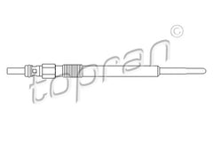 Bujie incandescenta OPEL CORSA D Van TOPRAN 207131
