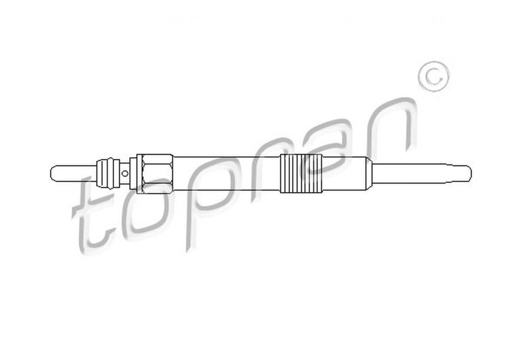 Bujie incandescenta OPEL VECTRA C TOPRAN 207312