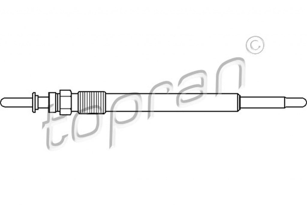 Bujie incandescenta OPEL ZAFIRA A F75 TOPRAN 206654