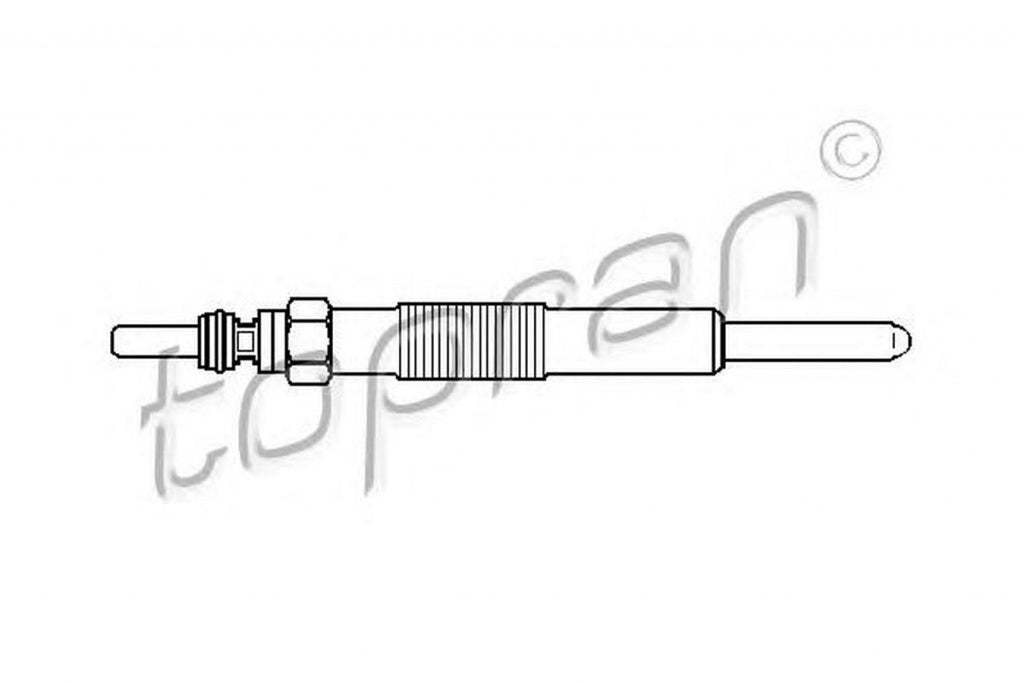 Bujie incandescenta RENAULT CLIO II BB0 1 2 CB0 1 2 TOPRAN 700402