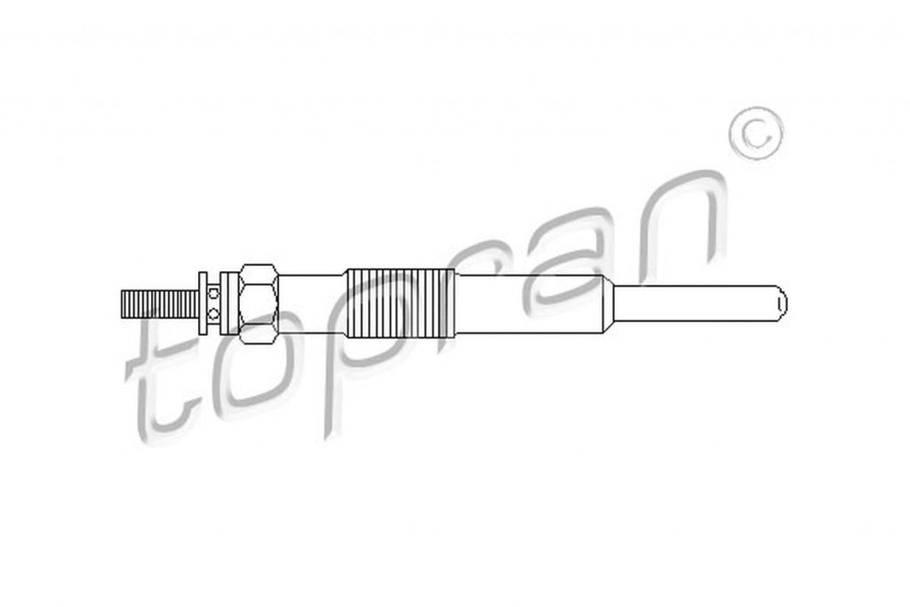 Bujie incandescenta RENAULT KANGOO Express FC0 1 TOPRAN 700403