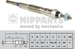 Bujie incandescenta SUZUKI SAMURAI SJ NIPPARTS J5718000