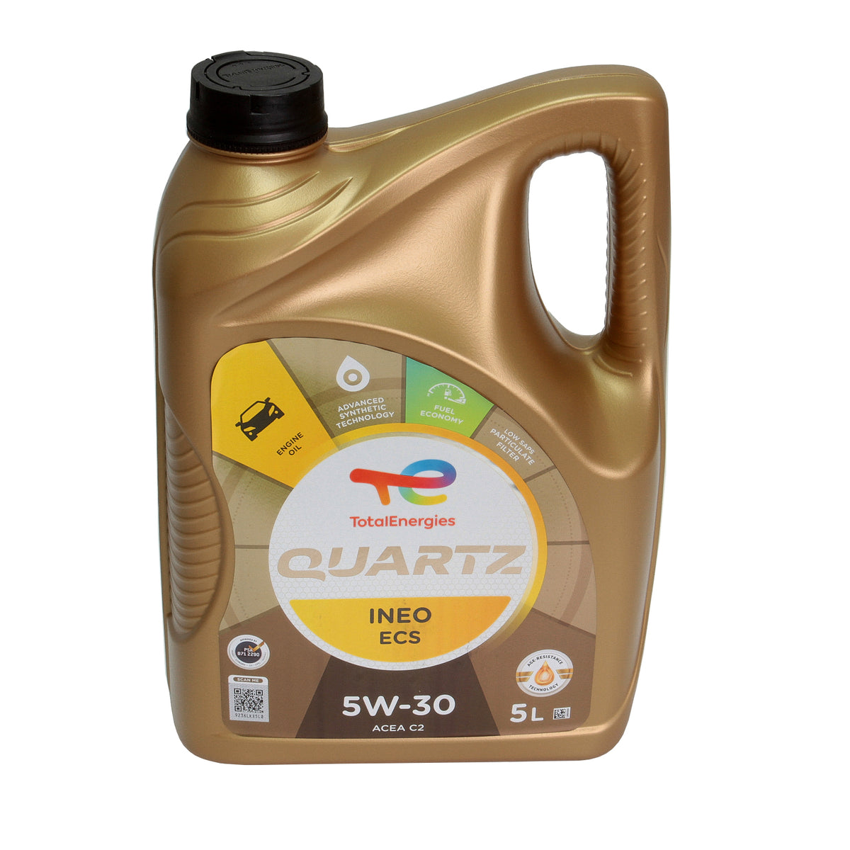 Ulei motor Total Quartz Ineo Ecs 5W30 5L Total - imagine 1