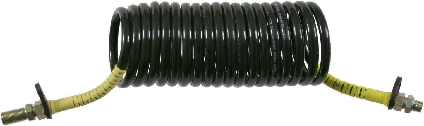Furtun spirala Negru (M18 x 1,5 / M16 x 1,5) 4m Febi - imagine 1