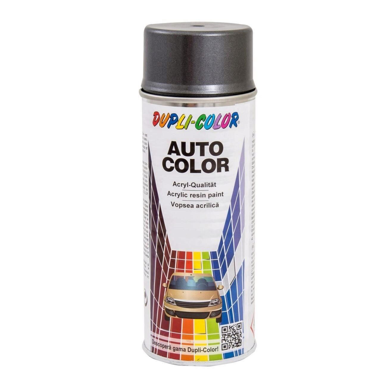 Spray auto MET  Gri Metal Duplicolor Motip - imagine 1