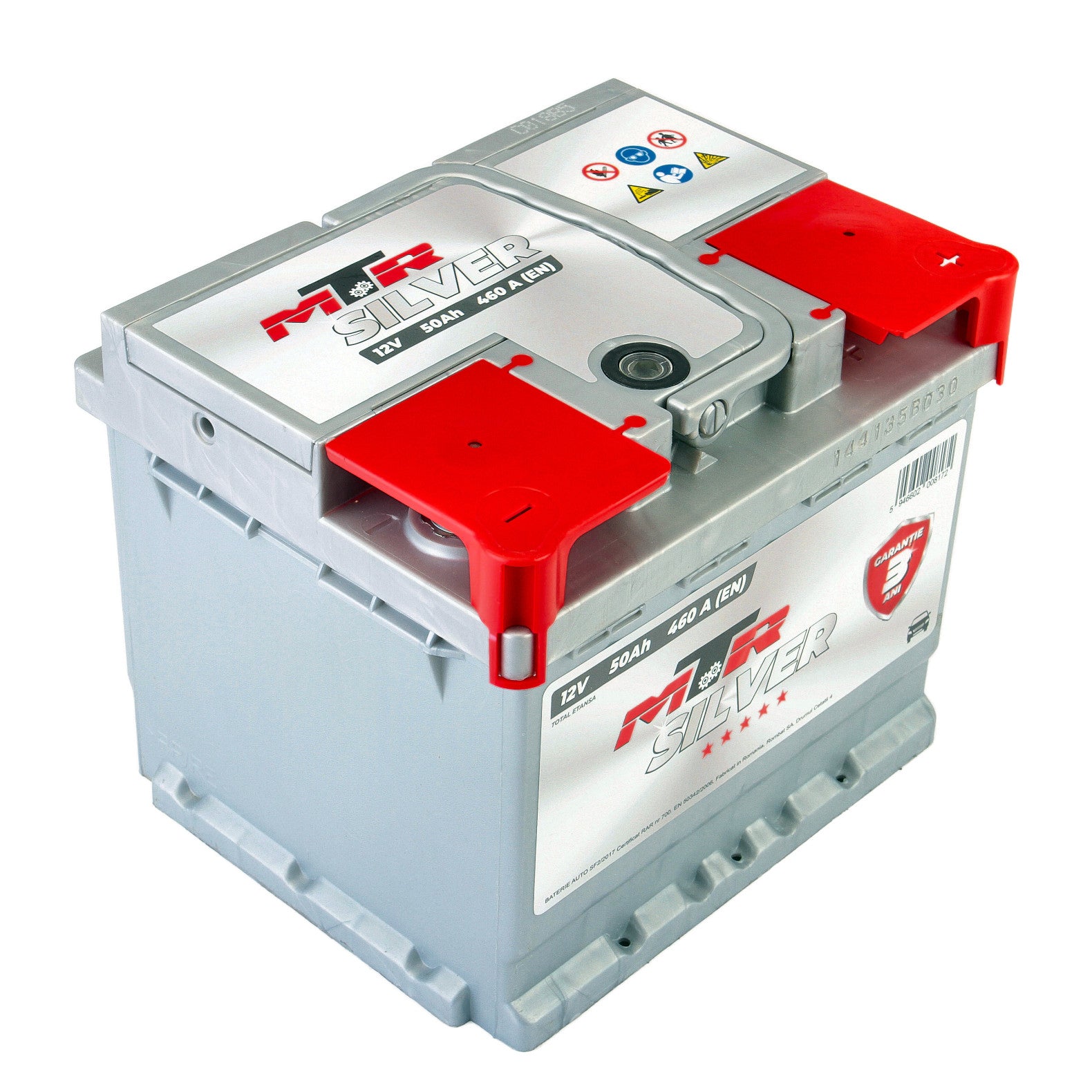 Acumulator MTR Silver LB1 460A 50Ah MTR - imagine 2