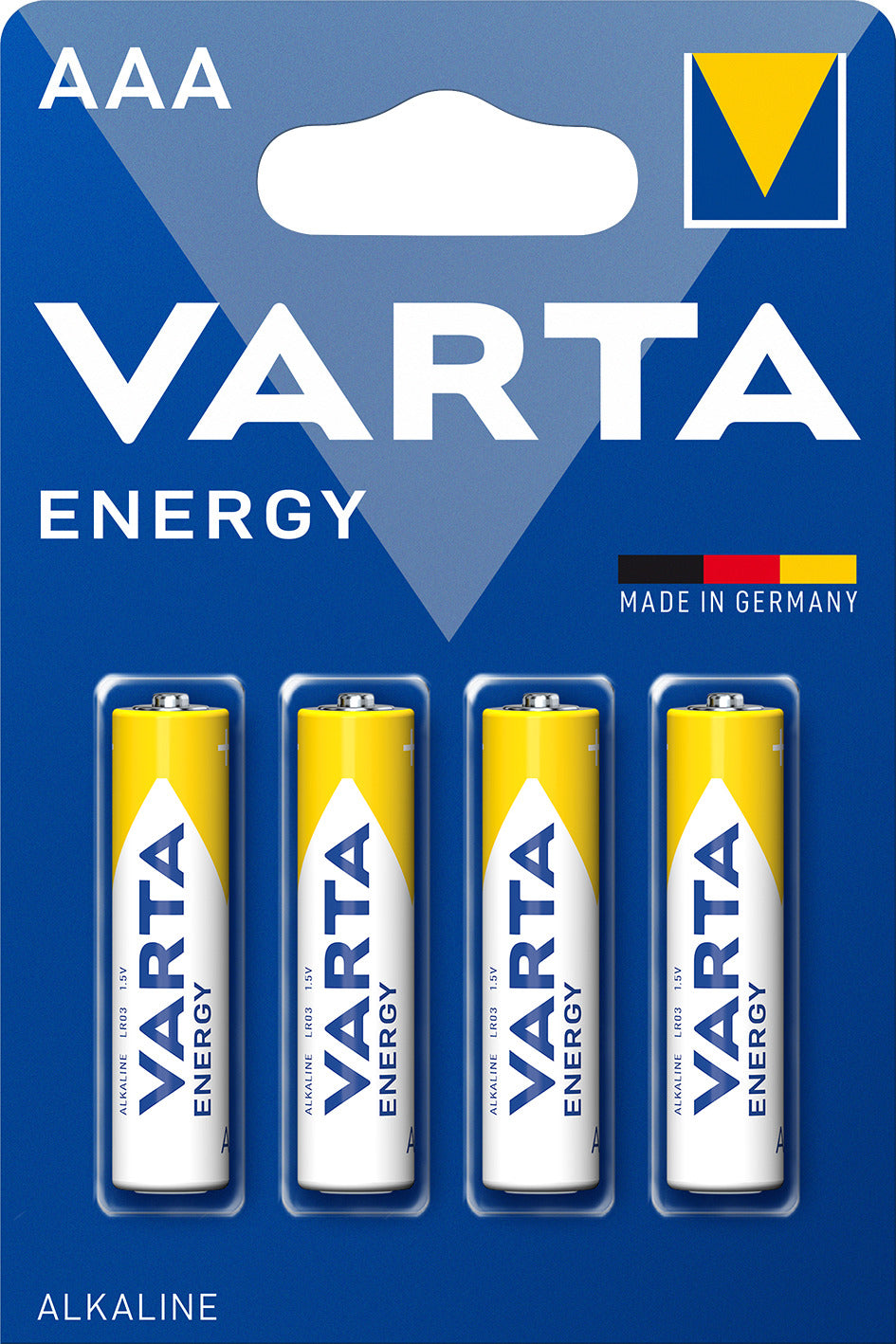 Baterie Varta Energy AAA 1.5V R3 • Set 4 buc Varta - imagine 1