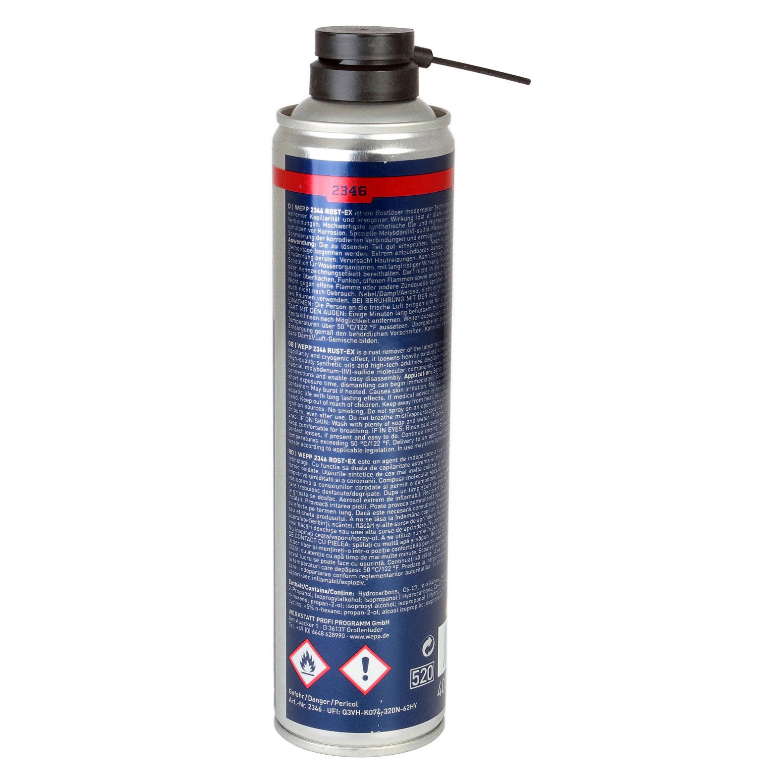 Degripant Wepp Rust-Ex MoS2 Cryogenic 400 ml Wepp - imagine 2