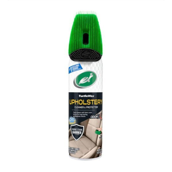 Spray curatare textile cu perie aplicatoare TURTLE WAX Upholstery Cleaner & Protector 400 ml Turtle Wax - imagine 1