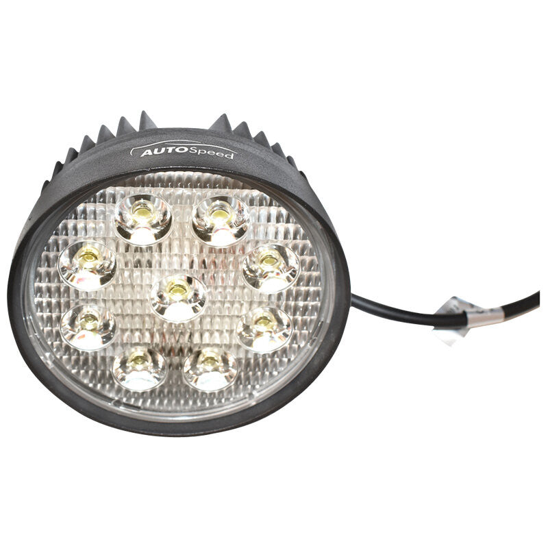 Lampa 9 LED-uri 10-60V 27W unghi de radiere 60 rotund BRECKNER GERMANY - imagine 4