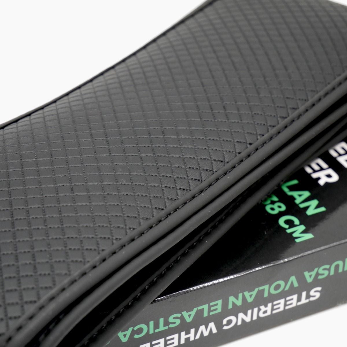 Husa volan elastica cusatura neagra Runkit - 38 cm Runkit - imagine 2