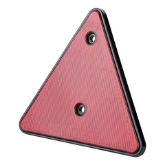 Catadioptru triunghiular 15x15x15 cm Rosu Runkit - imagine 1