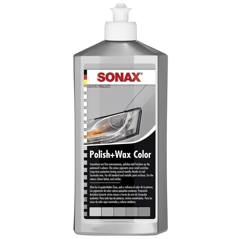 SONAX Polish&Wax NanoPro pentru culoarea gri 250 ml, cod 296341 Sonax - imagine 1