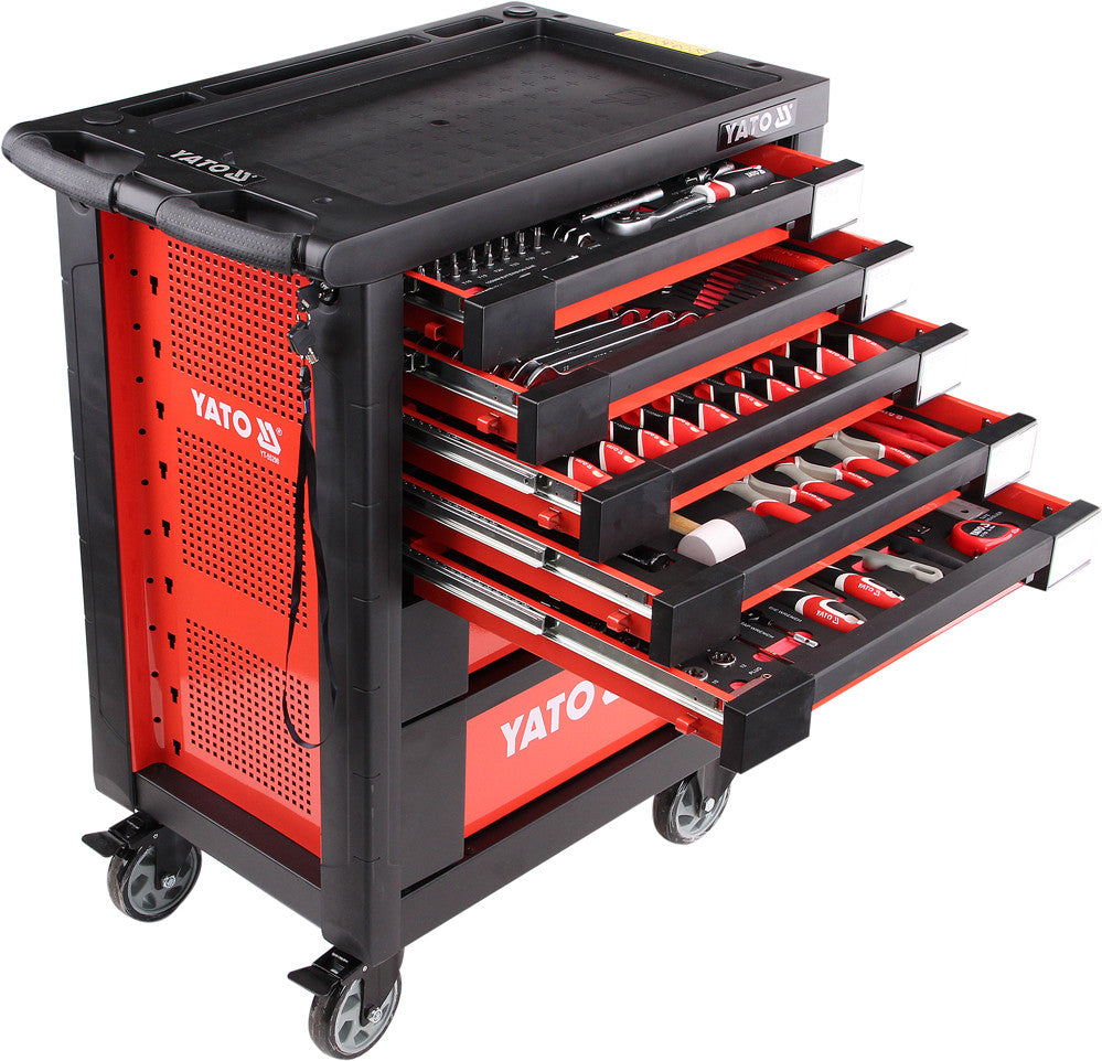 Dulap cu scule profesional 7 sertare echipat complet cu 211 Yato - imagine 1