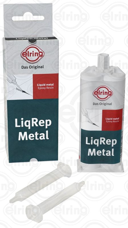 Adeziv EPOXY LiqRep Metal - Compusul metalic lichid bicomponent pe  baza de rasina epoxidica Elring - imagine 4