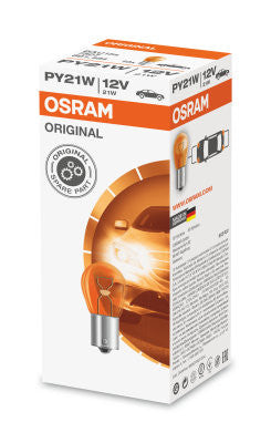 Bec Osram Original PY21W 12V 21W BAU15s Osram - imagine 1