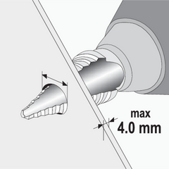 BURGHIU ÎN TREPTE, 4-22MM Yato - imagine 3