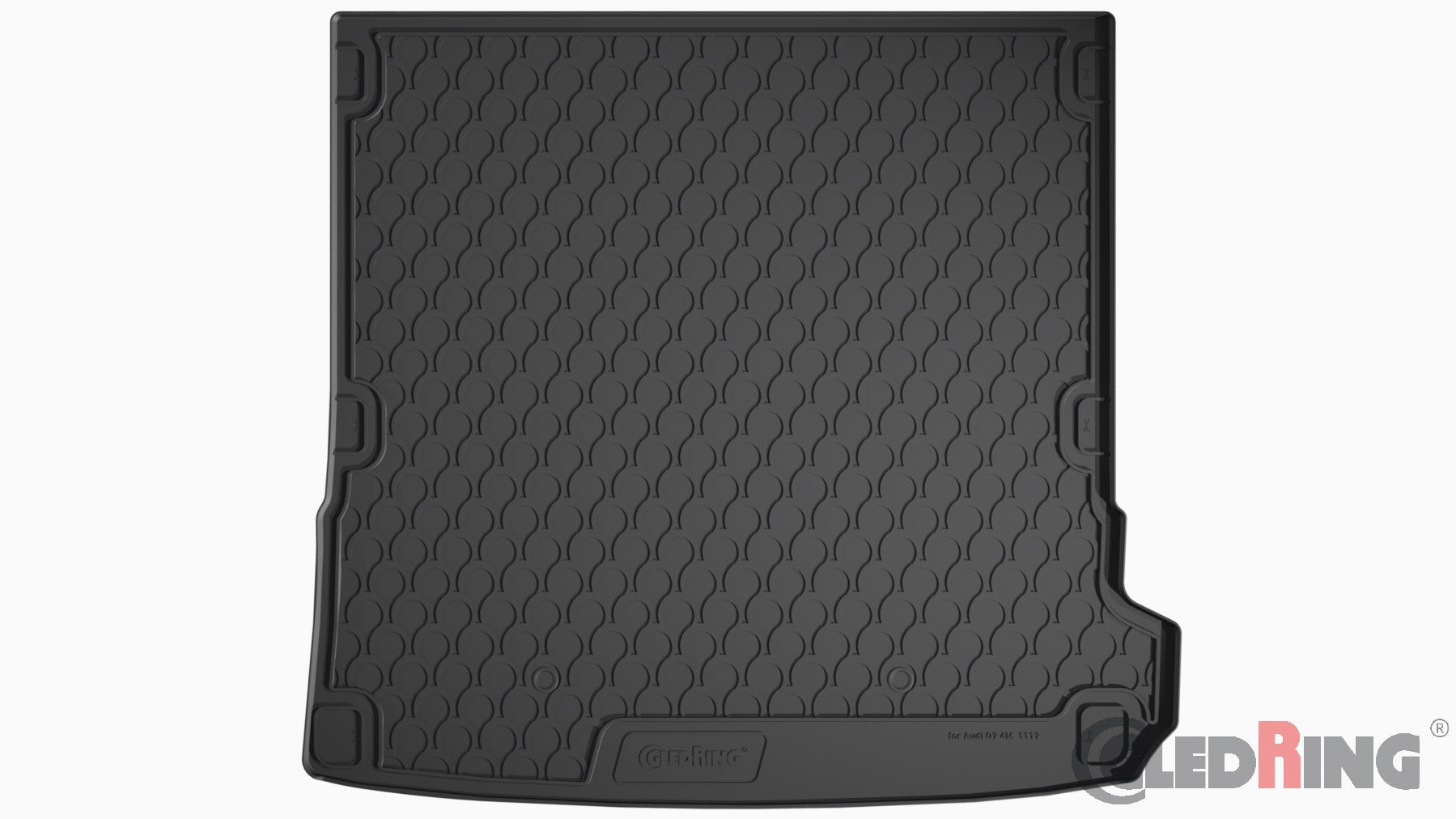 Tavita portbagaj Audi Q7 4M, 2015- prezent, din cauciuc Gledring - imagine 1