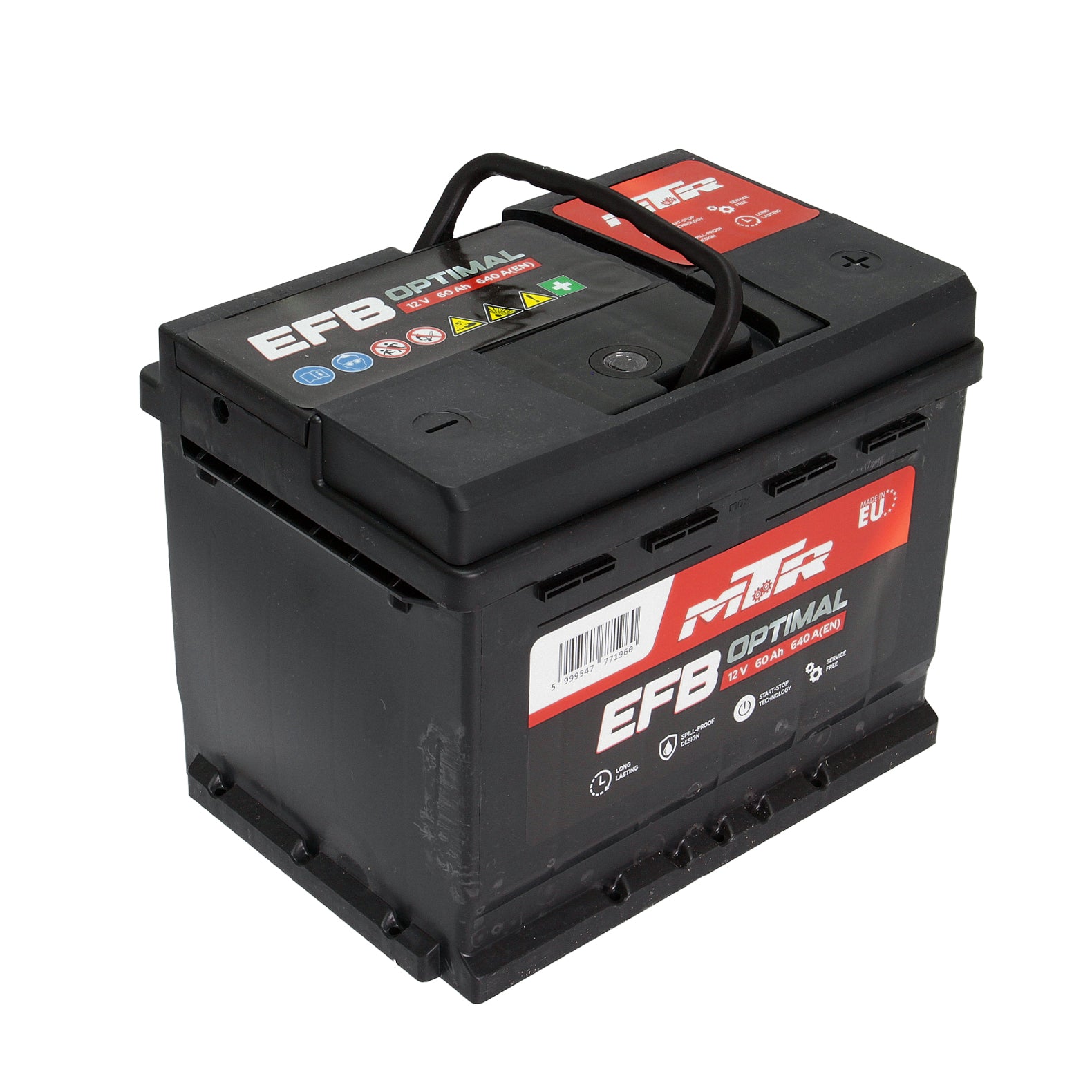 Acumulator turisme MTR EFB [START-STOP]  60 Ah 640A MTR - imagine 2
