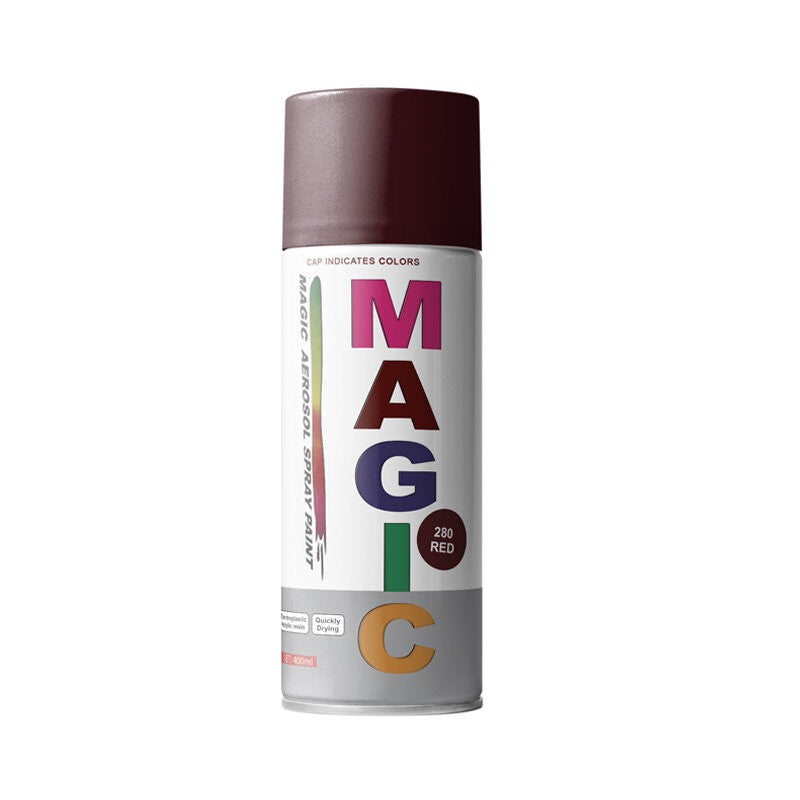 Magic - Vopsea spray Rosu 280 450 ml Magic - imagine 1