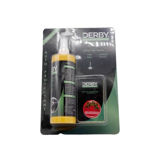 Ulei siliconic parfumat capsuni 300ml + burete DERBY DERBY - imagine 1