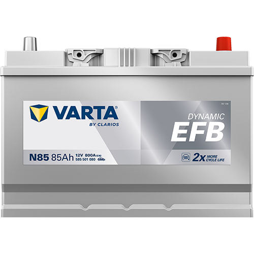 Acumulator Varta Dynamic EFB 85 Ah Varta - imagine 3