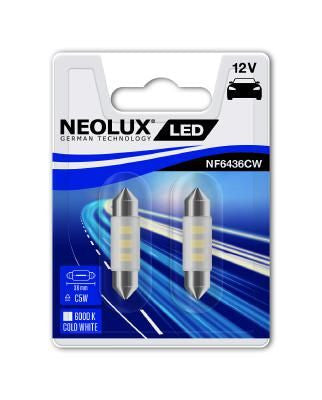 Bec Neolux LED C5W 12V 0,5W SV8,5-8 Neolux - imagine 1