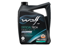 ULEI MOTOR WOLF OFFICIALTECH 5W30 C3 LL III 4L Wolf - imagine 1