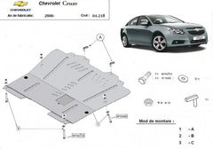 Scut metalic motor, cutie de viteză MTR - imagine 2