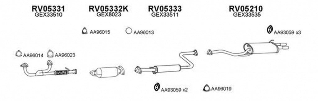 Carlig remorcare MERCEDES-BENZ C-CLASS W203 BOSAL 050-093