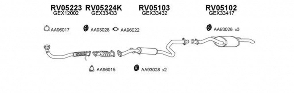 Carlig remorcare VW PASSAT 3B3 BOSAL 050-033
