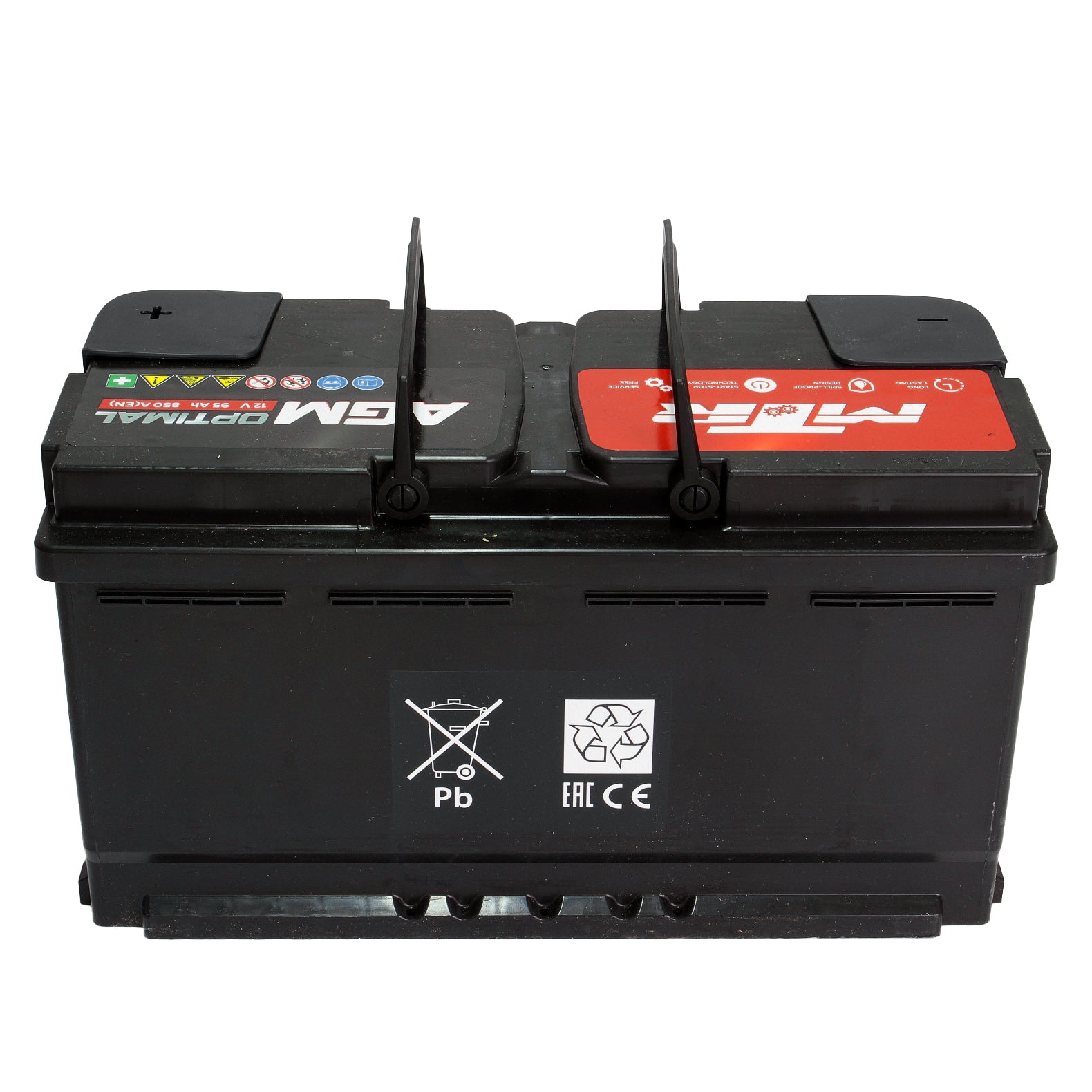 Acumulator turisme MTR AGM [START-STOP] 95 Ah 850A MTR - imagine 3
