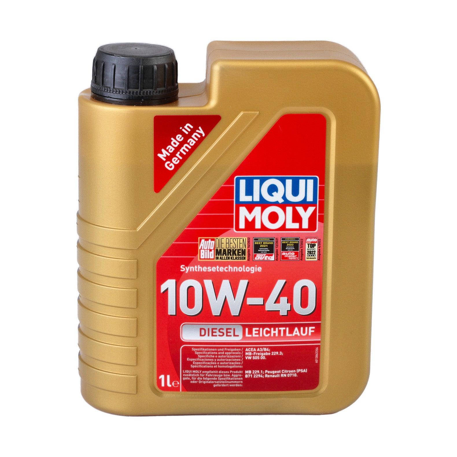 Ulei motor Liqui Moly Diesel Leichtlauf 10W40 (1386) (21314) 1L Liqui Moly - imagine 1
