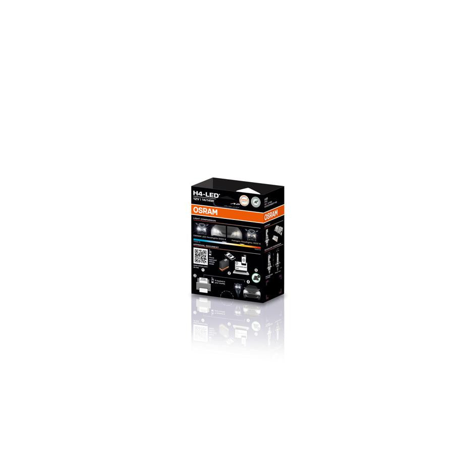 Bec LED Osram Speed Night Breaker H4 450 * 1 buc Osram - imagine 5