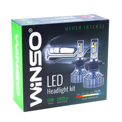 Bec LED Winso H7 12/24V 60W, luminous flux 8000Lm.  6500K  - Set 2 buc Winso - imagine 1