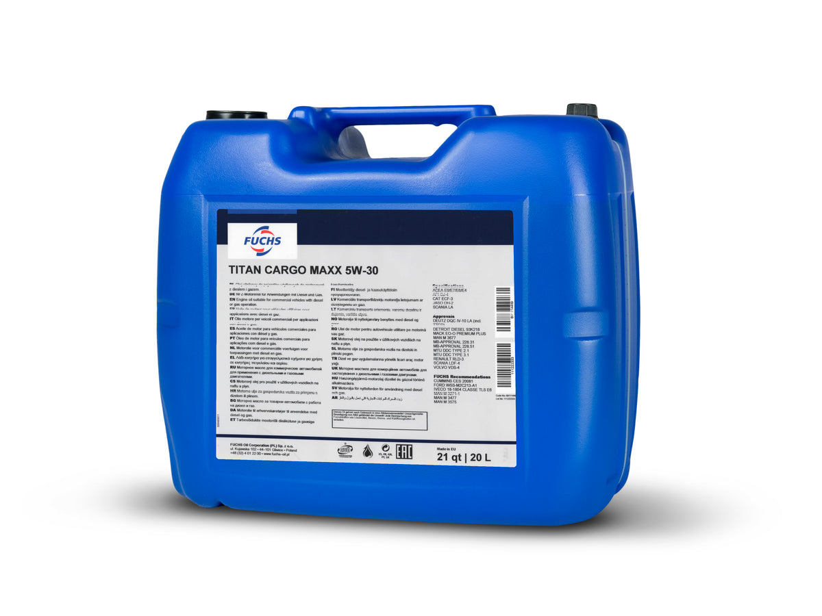 Ulei motor Fuchs Titan Cargo Maxx II 5W30 20L Fuchs - imagine 1