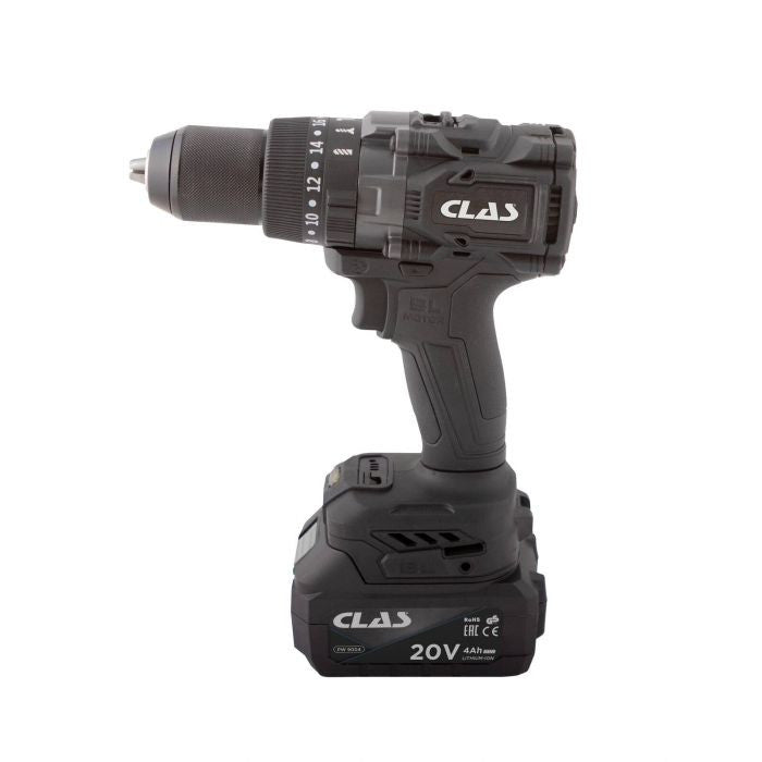 MASINA DE GAURIT FĂRĂ PERII 20V + 2 ACUMULATORI 4Ah + ÎNCĂRCĂTOR Clas - imagine 2