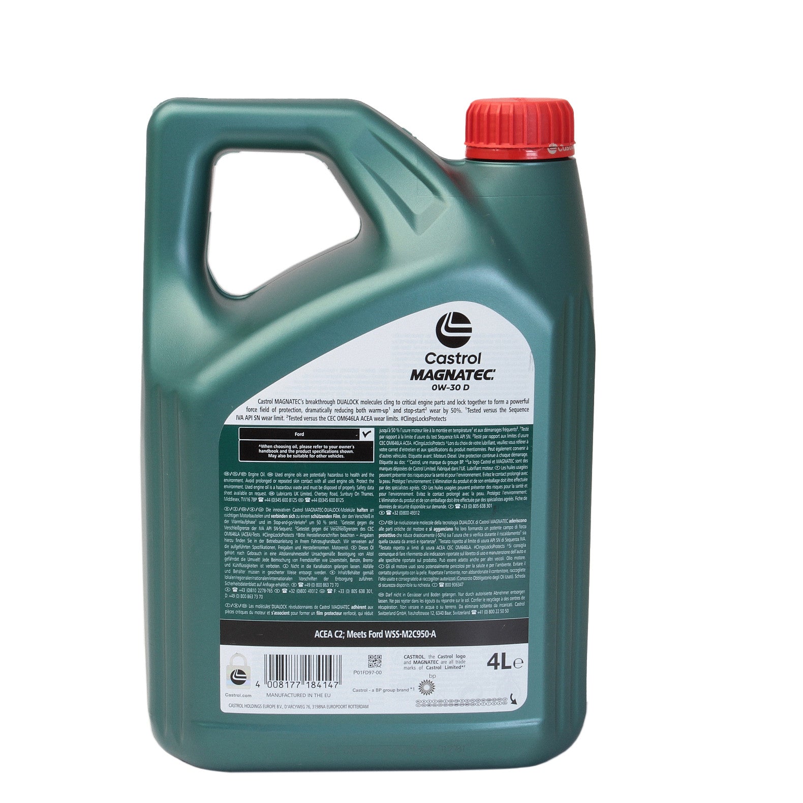 Ulei motor Castrol Magnatec 0W30 D 4L Castrol - imagine 3