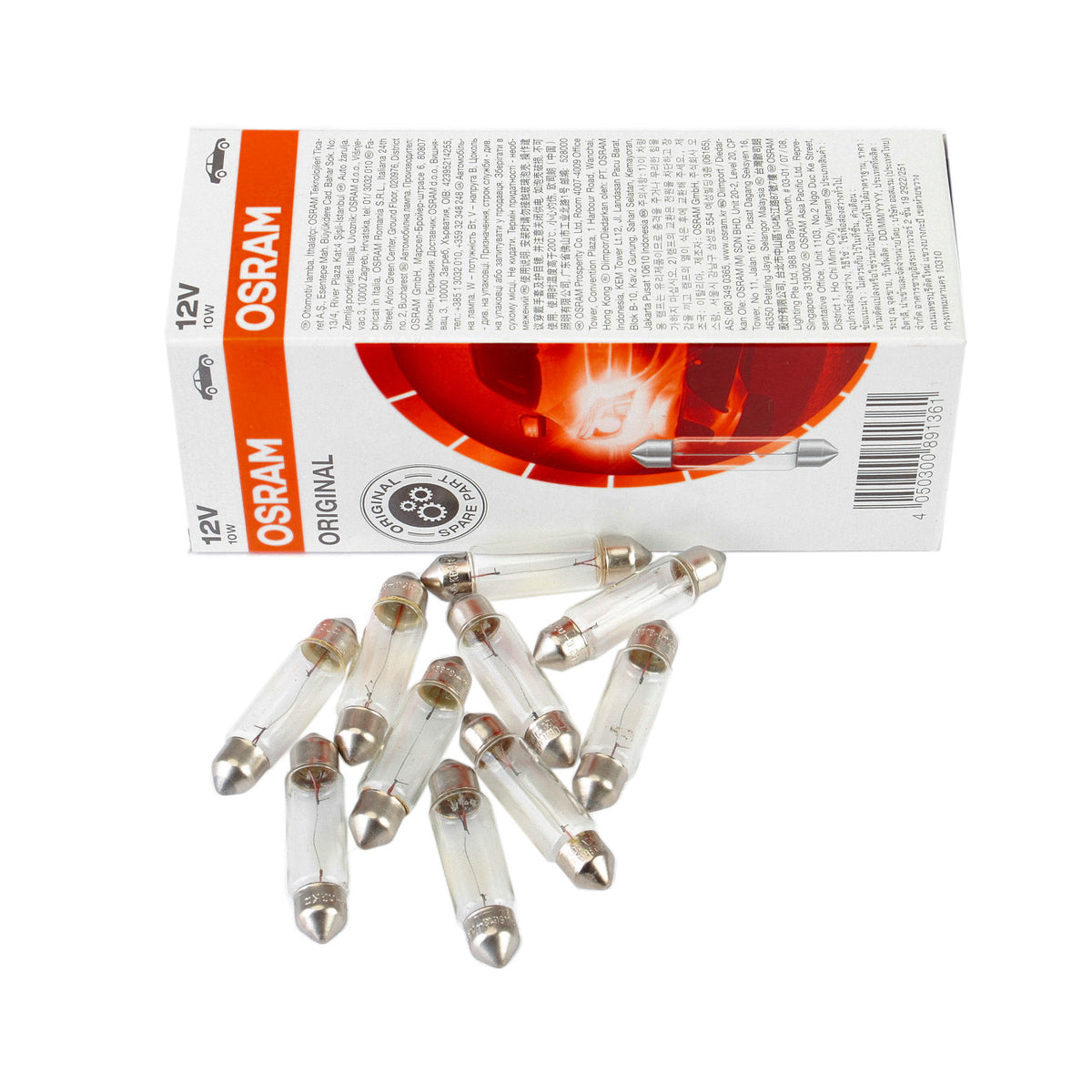 Bec Osram Original C10W 12V 10W SV8,5-8 Osram - imagine 1
