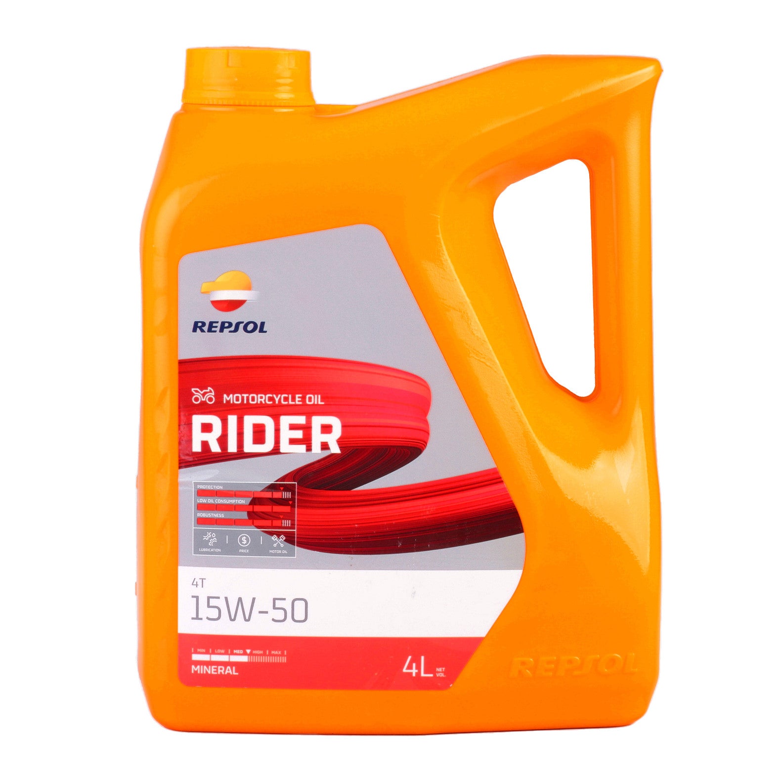 Ulei Repsol Moto Rider 4T 15W50 4L Repsol - imagine 3