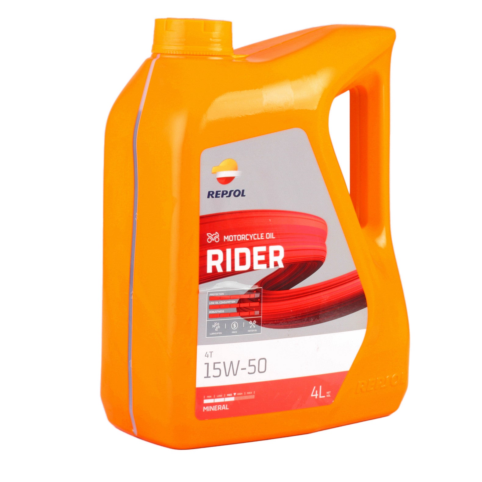 Ulei Repsol Moto Rider 4T 15W50 4L Repsol - imagine 2