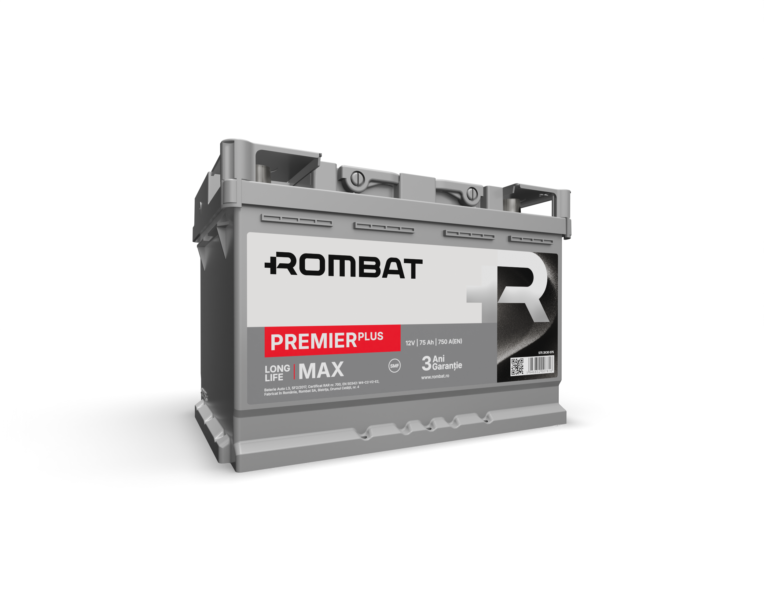 Acumulator Rombat Premier Plus 75Ah Rombat - imagine 1