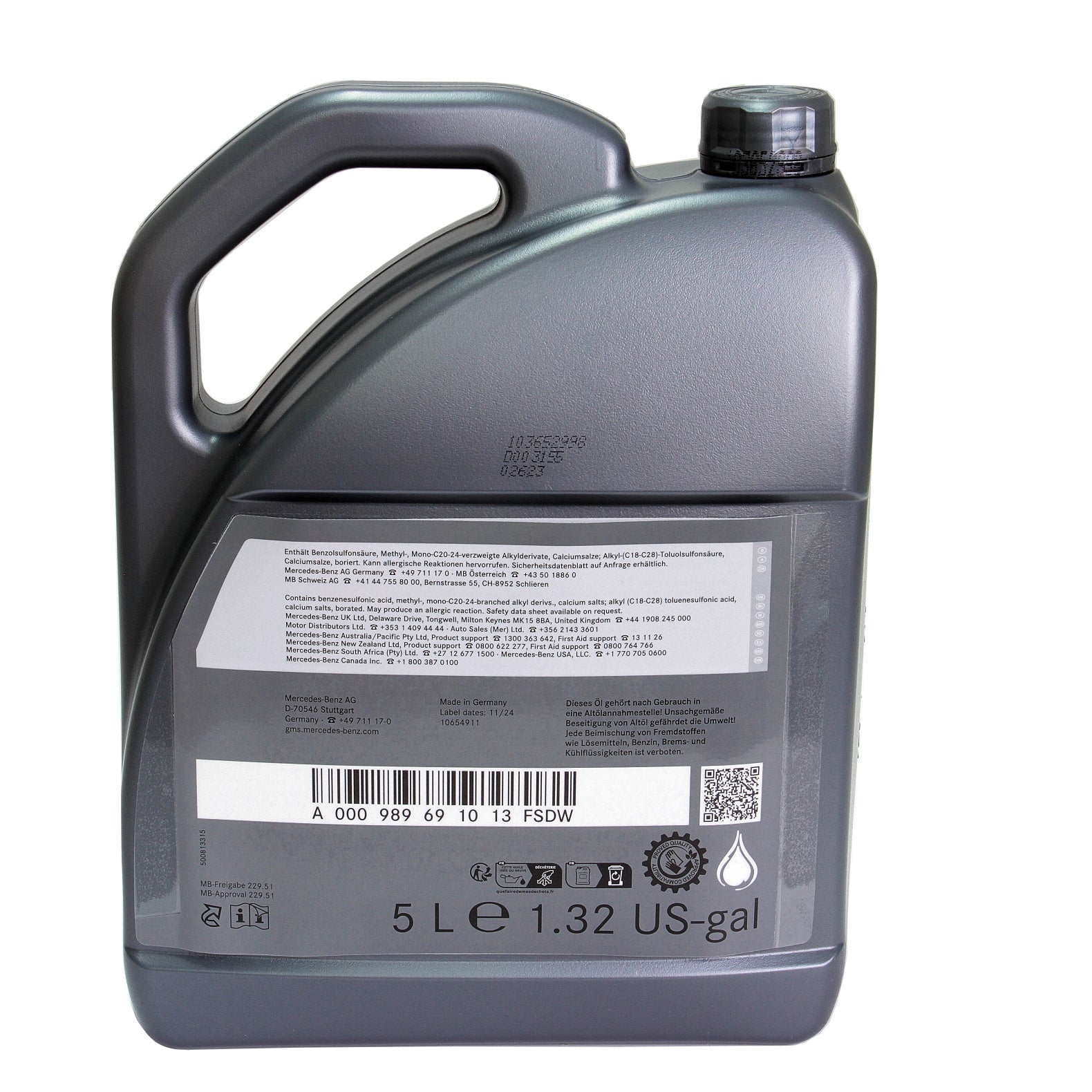 Ulei motor Mercedes StarParts 5W30 (MB 229.51) 5L Mercedes-Benz - imagine 3