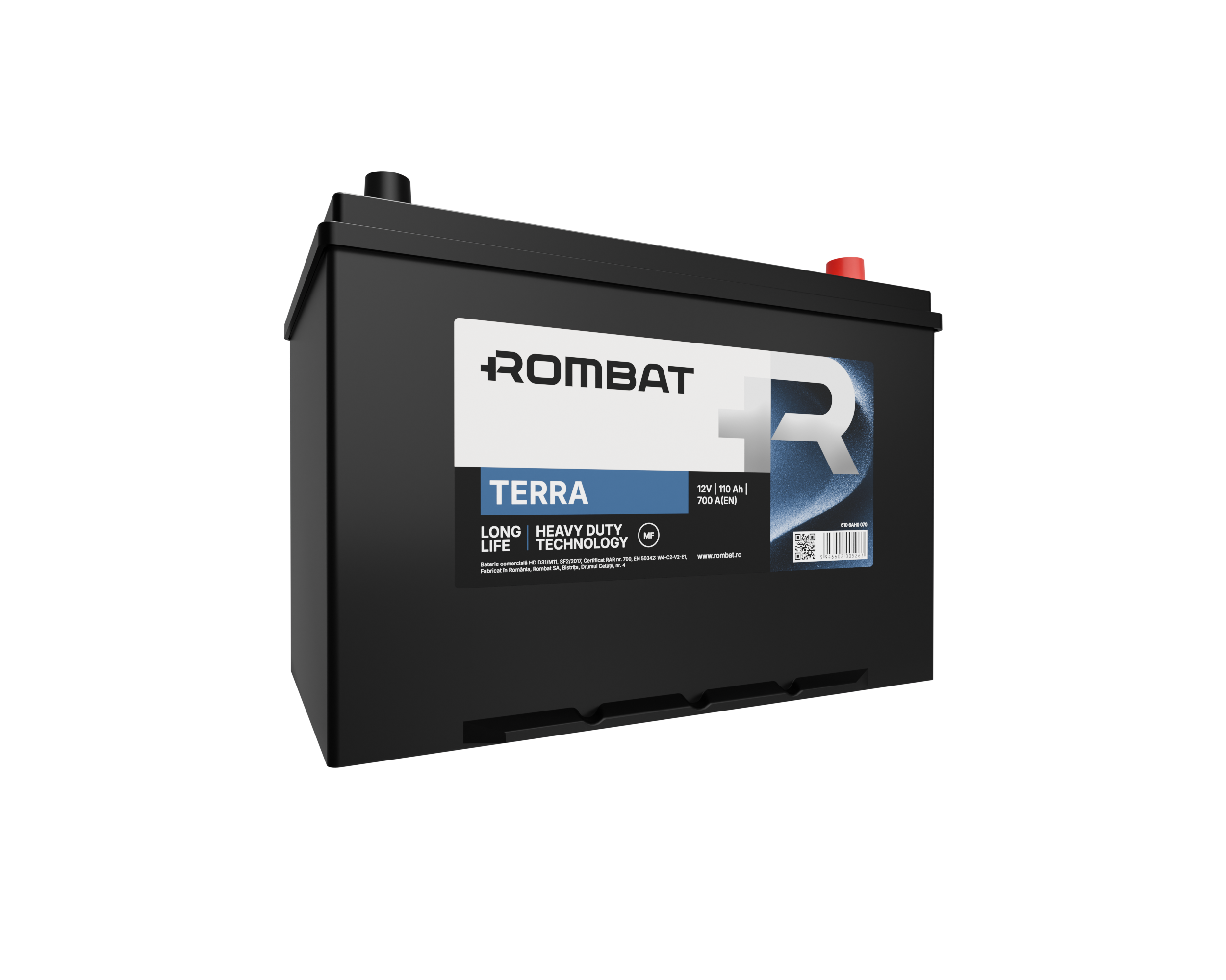 Acumulator Rombat Terra 110 Ah Rombat - imagine 3