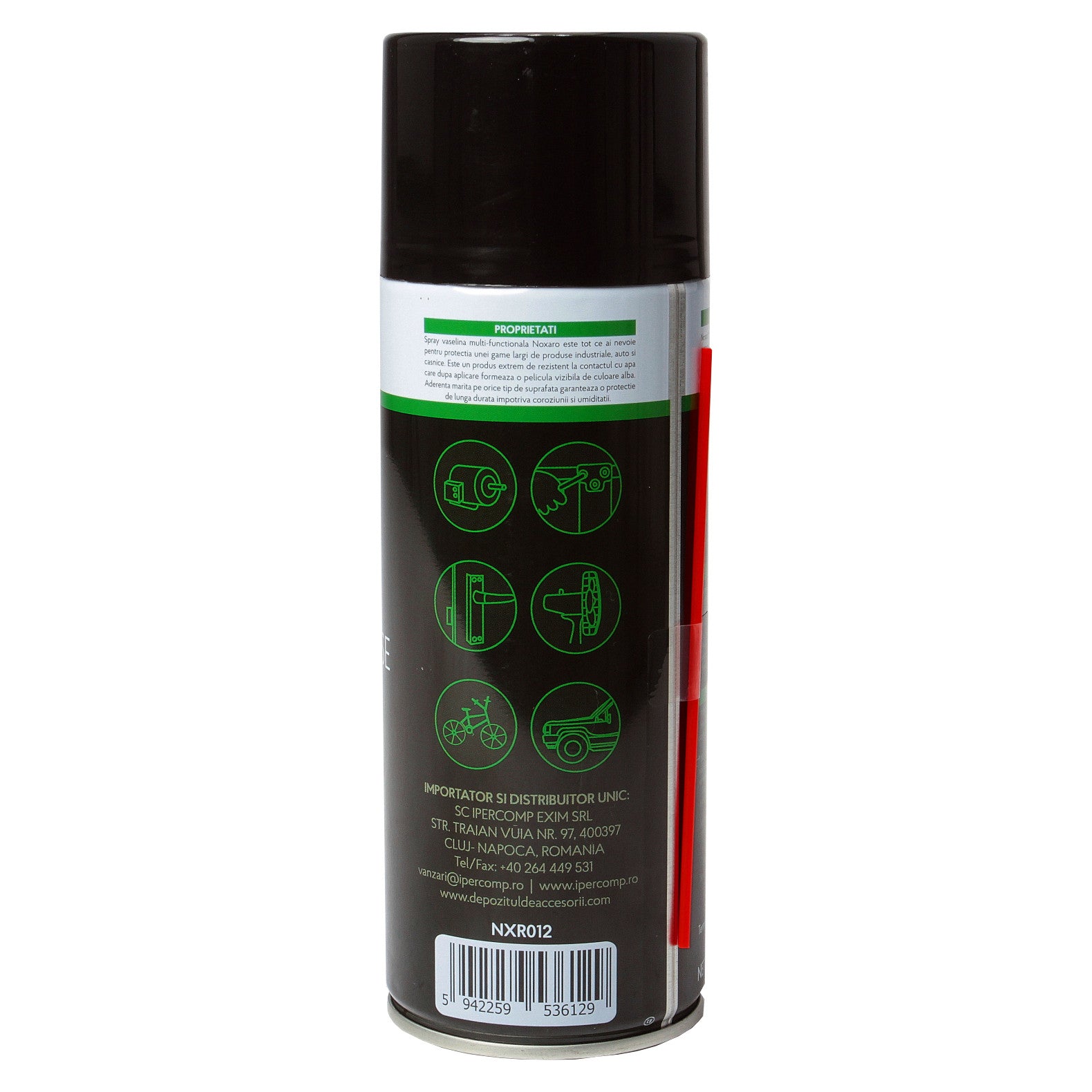 Spray vaselina multifunctionala 450 ml Noxaro - imagine 2