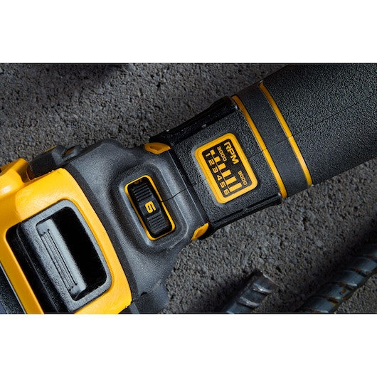 Polizor cu viteză variabilă de 18 V XR de 125 mm Dewalt - imagine 6